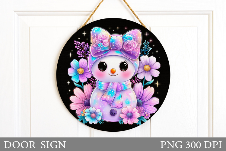 Cute Snowman Clipart Image 22