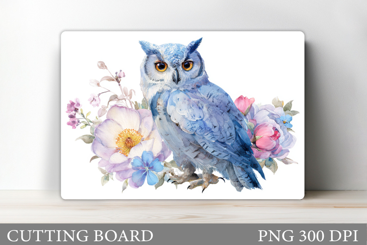 Owl Cutting Board Design. Owl Sublimation