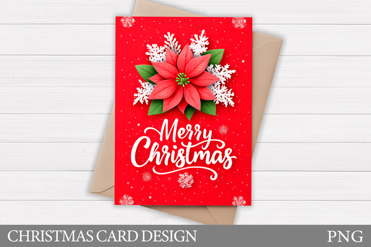 Merry Christmas Card Design. Christmas Card Printable