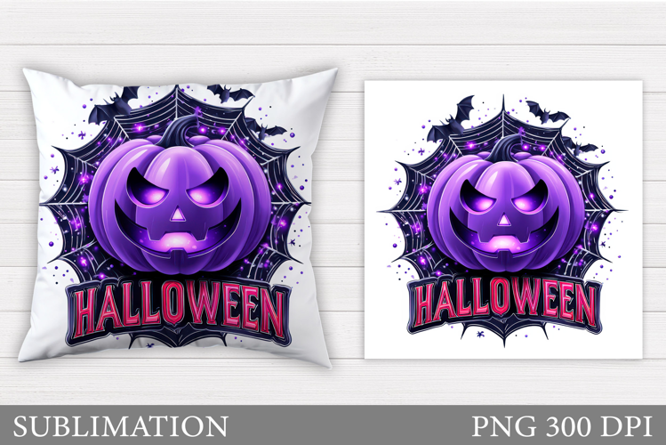 Halloween Pumpkin Pillow. Halloween Pillow Design