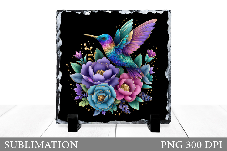 Hummingbird Sublimation. Hummingbird Slate Design