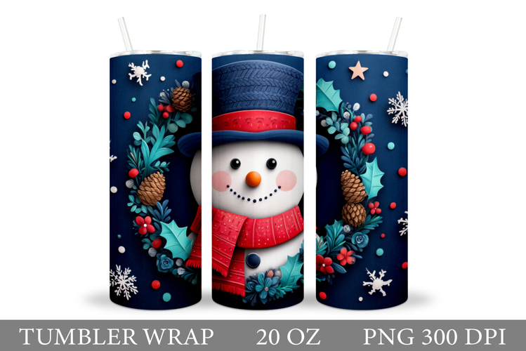 Christmas Sublimation Tumbler Designs Image 6