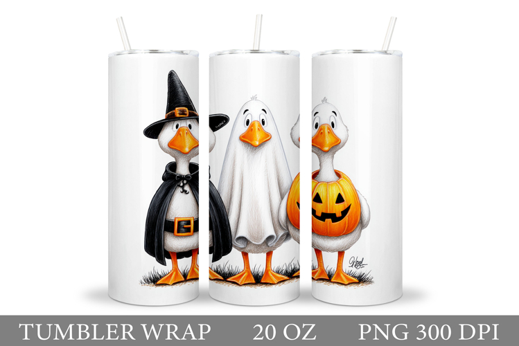 Halloween Goose Tumbler. Halloween Tumbler Design