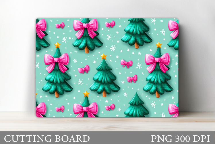Christmas Tree Cutting Board. Kitchen Cutting Board Design