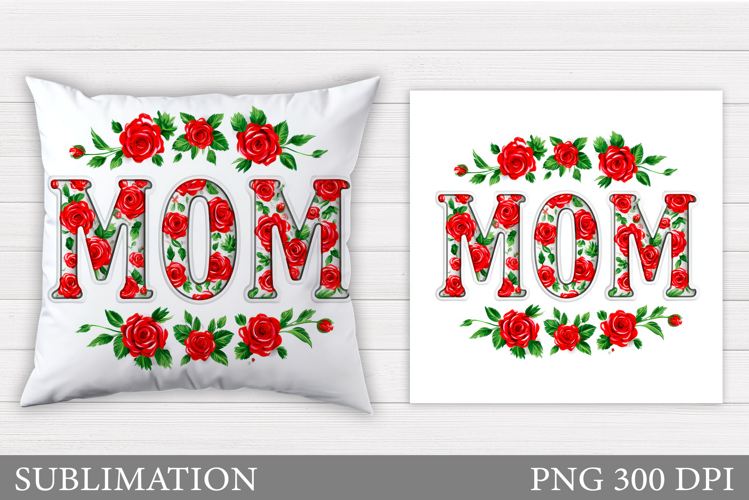 Mother's Day Sublimation. Mother's Day Pillow Sublimation