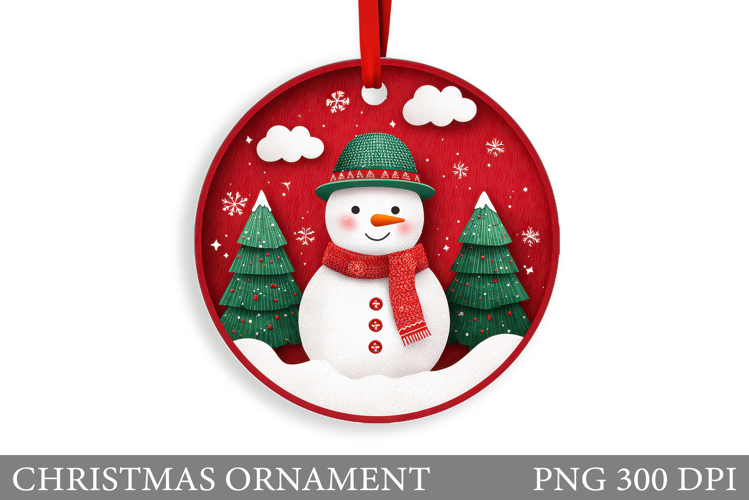 Cute Snowman Clipart Image 12