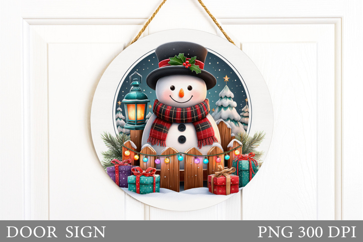 Cute Snowman Clipart Image 5