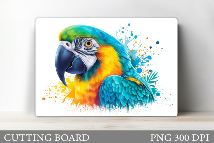 Parrot Cutting Board Design. Parrot Kitchen Cutting Board
