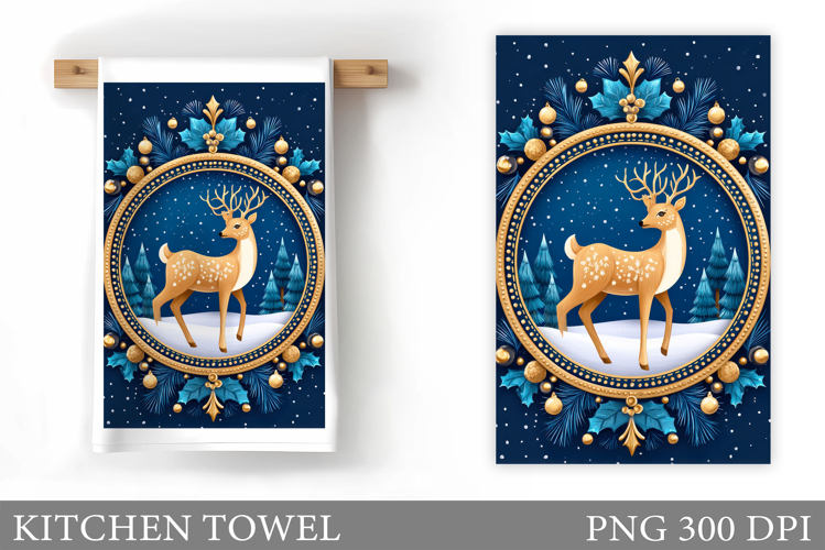 Cute Reindeer Clipart Image 11
