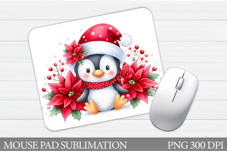 Christmas Penguin Clipart Image 13