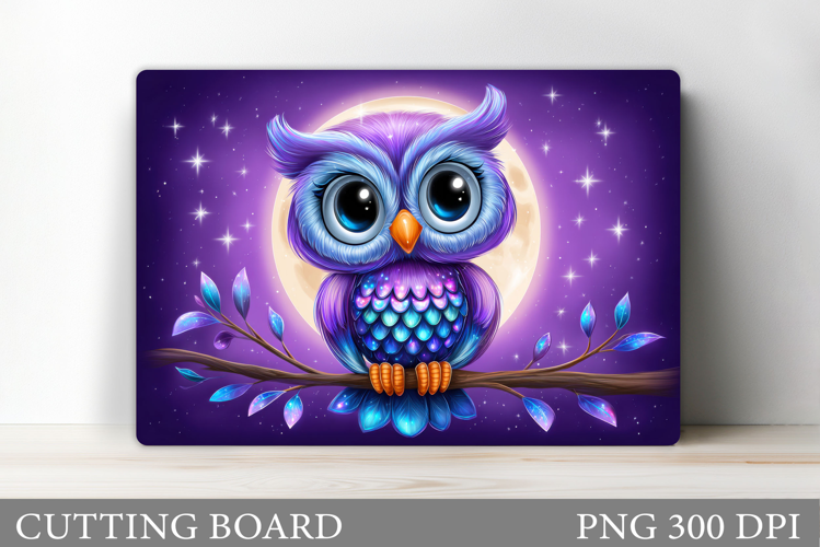 Cute Owl Cutting Board Design. Owl Kitchen Cutting Board