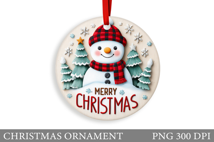 Cute Snowman Clipart Image 5