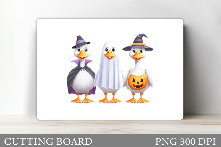 Halloween Goose Cutting Board. Halloween Cutting Board