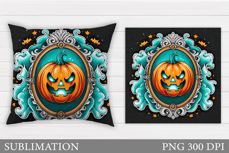 Halloween Pumpkin Pillow. Halloween Pillow Design