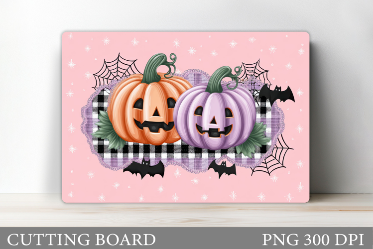 Halloween Pumpkin Cutting Board. Halloween Cutting Board