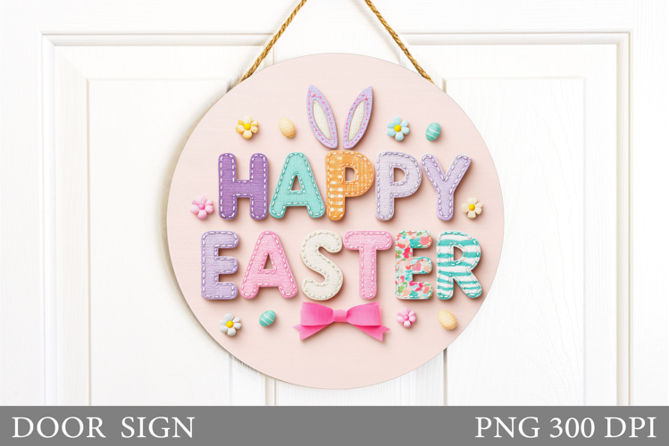 Easter Door Sign Design. Easter Sublimation