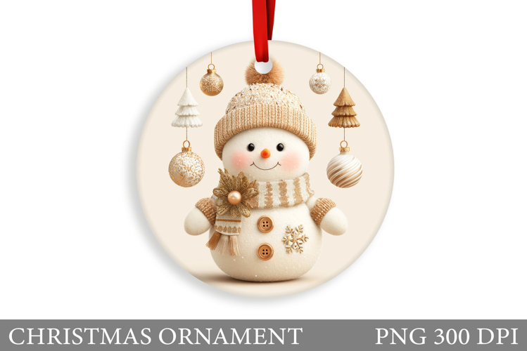 Cute Snowman Clipart Image 6