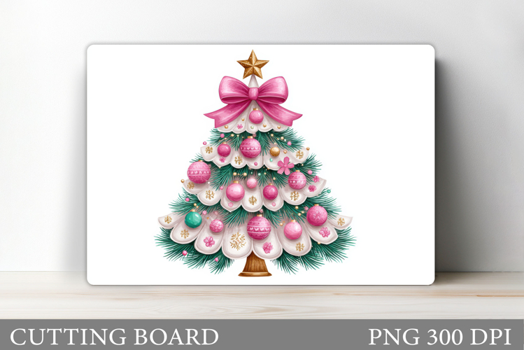 Christmas Tree Cutting Board. Christmas Tree Sublimation