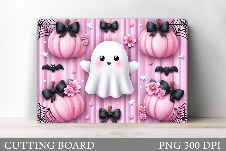 Cute Halloween Cutting Board. Cute Ghost Cutting Board