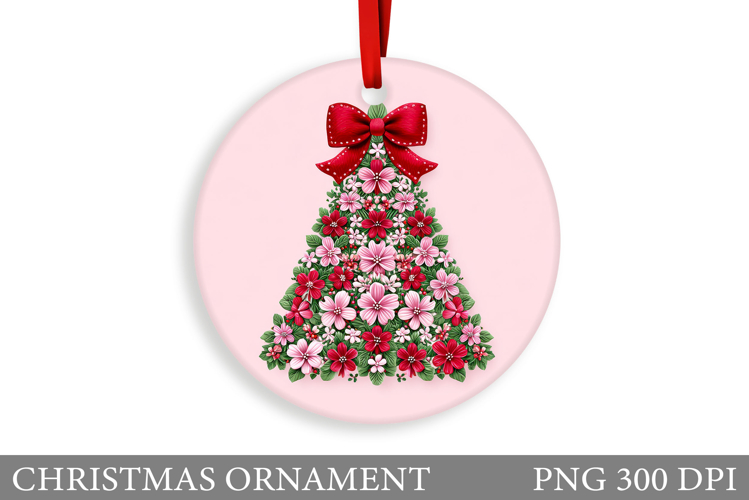Christmas Tree Christmas Ornament. Winter Christmas Ornament