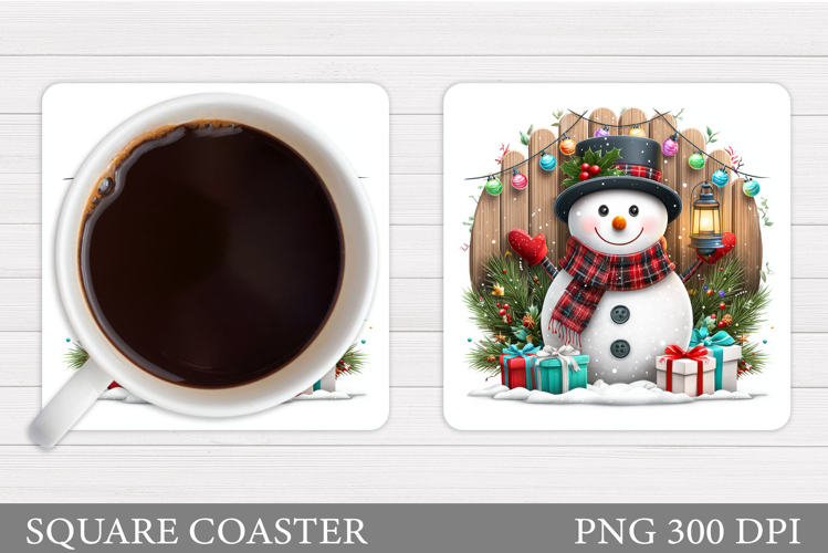 Cute Snowman Clipart Image 4