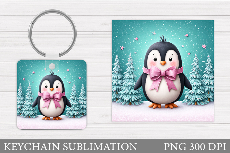 Christmas Penguin Clipart Image 13