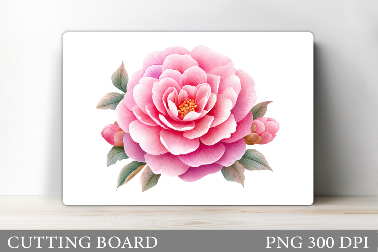 Flower Cutting Board. Floral Cutting Board Sublimation