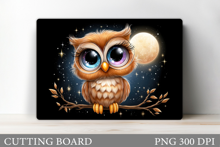 Cute Owl Cutting Board Design. Owl Kitchen Cutting Board