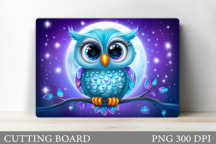 Cute Owl Cutting Board. Owl Kitchen Cutting Board