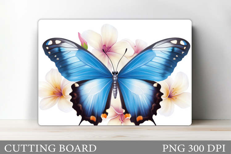 Butterfly Cutting Board. Flower Cutting Board Sublimation