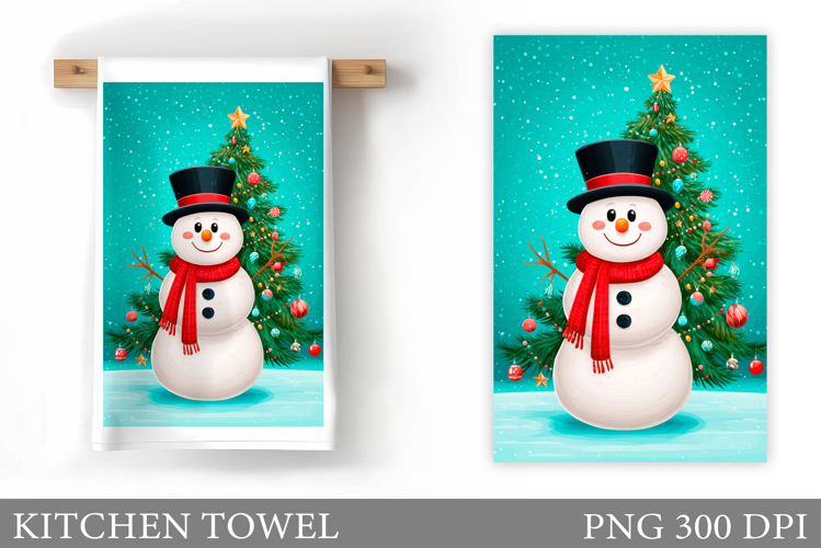 Cute Snowman Clipart Image 12