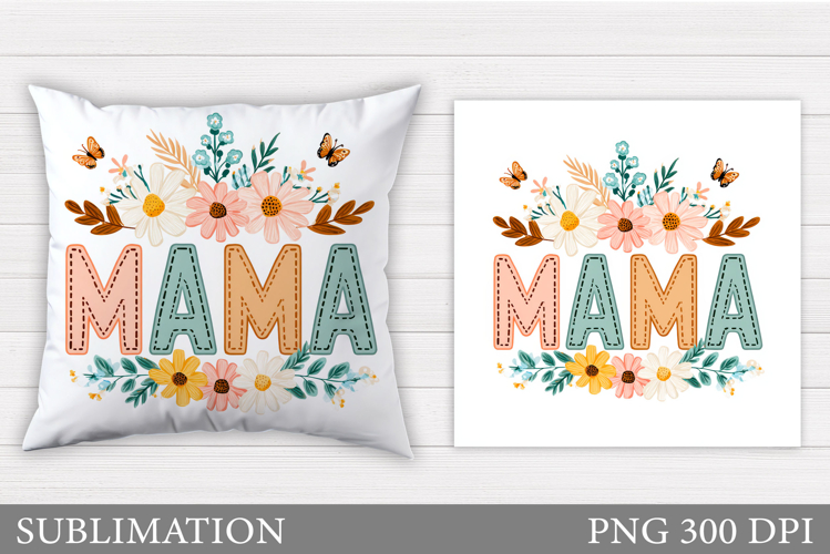 Mothers Day Pillow Design. Mothers Day Sublimation