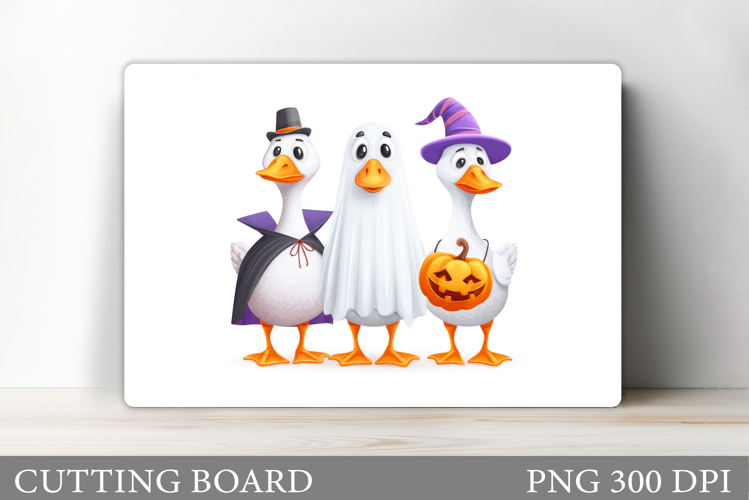 Halloween Goose Cutting Board. Halloween Cutting Board