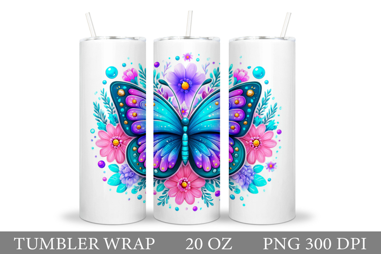 Blue Butterfly Clipart Image 12