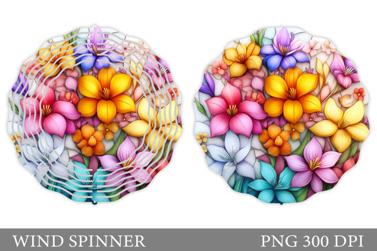 Watercolor Flowers Image 4