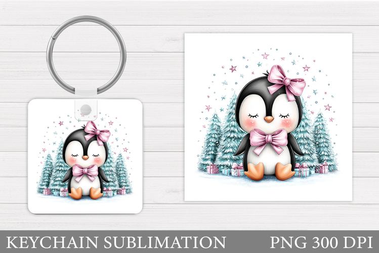 Christmas Penguin Clipart Image 12