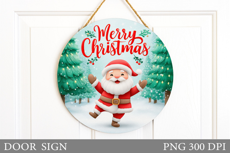 Santa Christmas Clipart Image 21