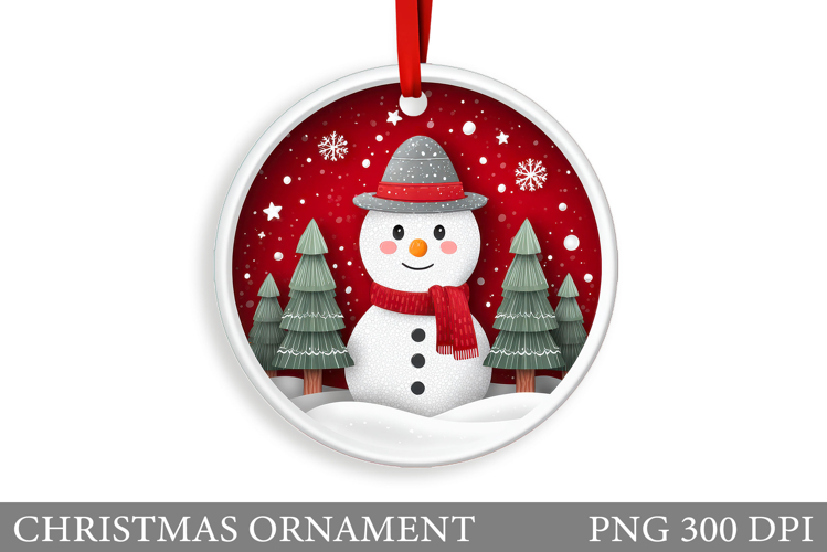 Snowman Sublimation Image 4