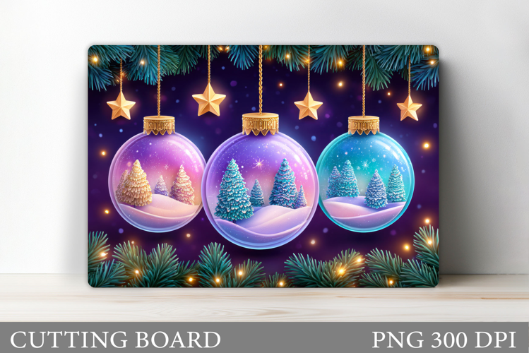 Christmas Tree Cutting Board. Christmas Tree Sublimation
