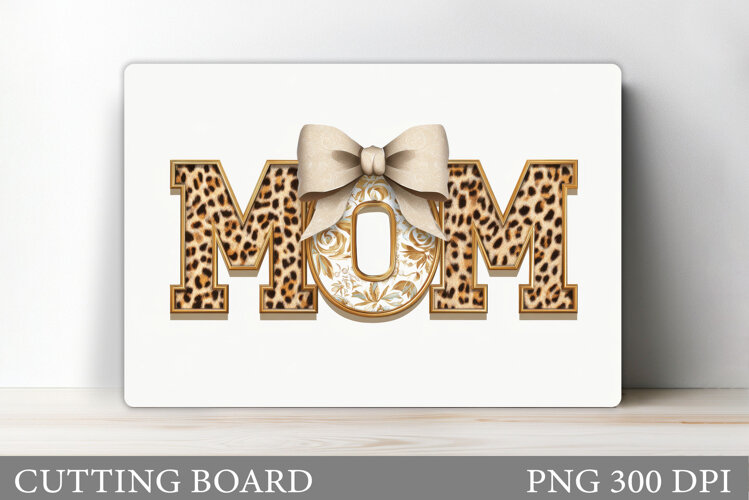 Mother's Day Cutting Board. Mother's Day Sublimation example image 1