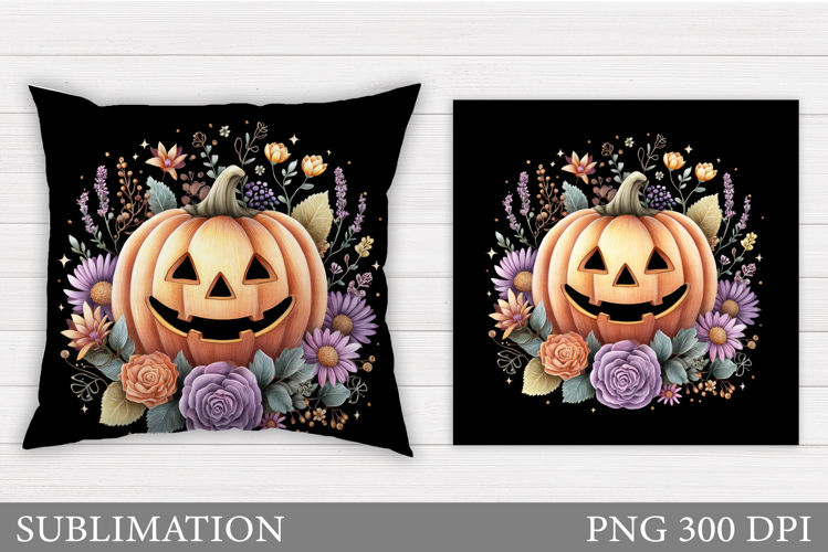 Halloween Pumpkin Pillow. Halloween Pillow Design