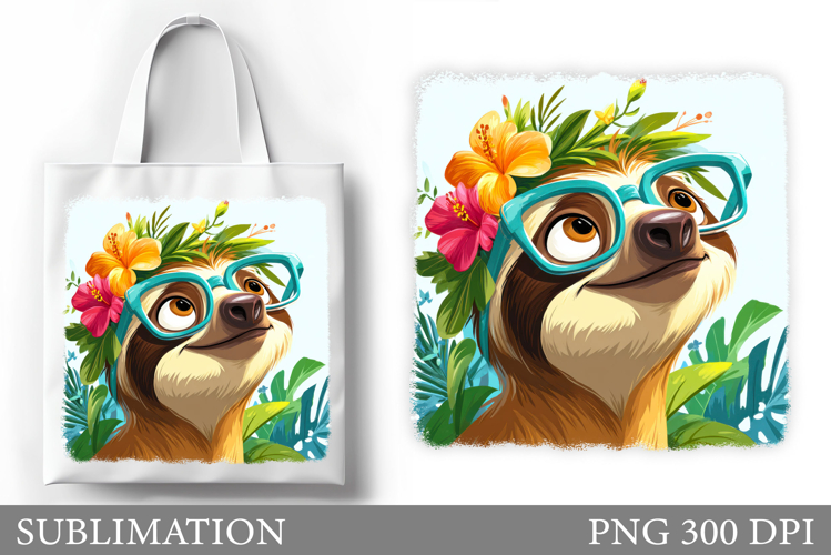 Cute Sloth Clipart Image 22