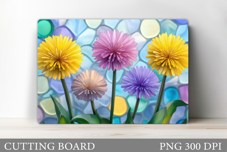 Flowers Cutting Board. Floral Cutting Board Sublimation
