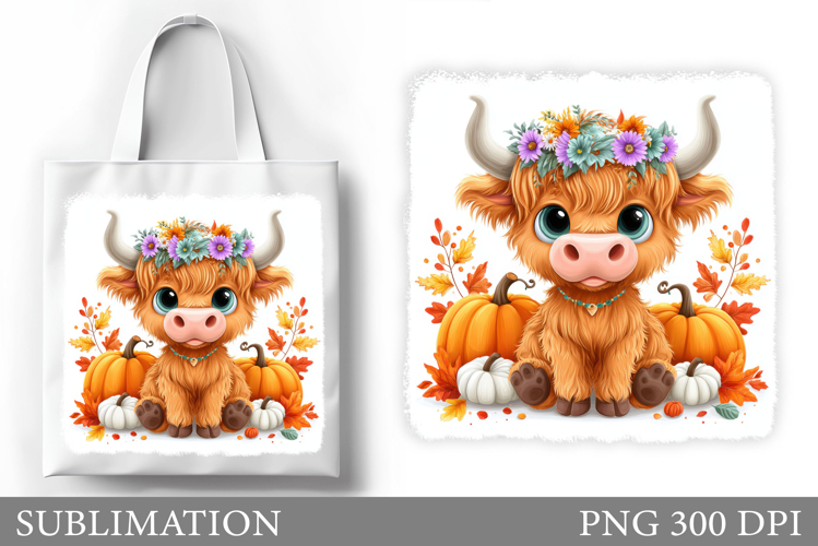 Highland Cow Clipart Image 7