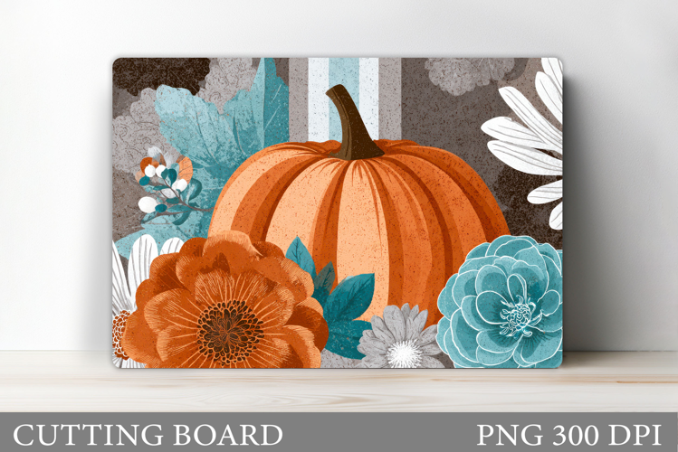 Pumpkin Cutting Board Design. Pumpkin Sublimation