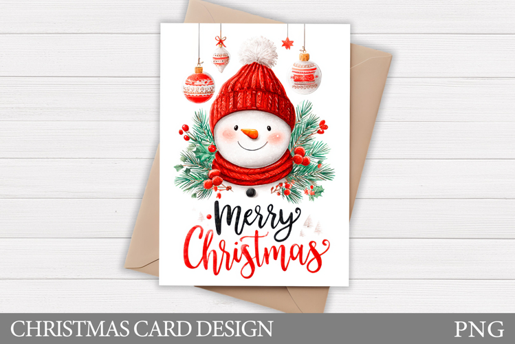 Cute Snowman Clipart Image 7