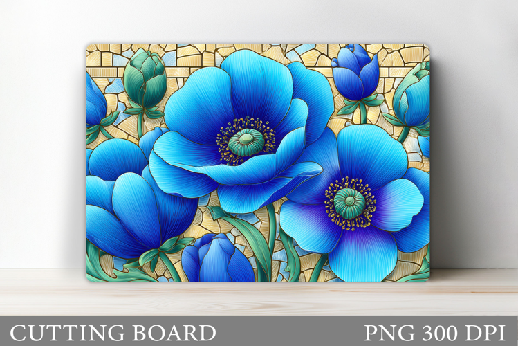 Flowers Cutting Board. Floral Cutting Board Sublimation