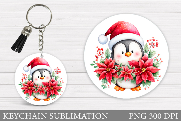 Christmas Penguin Clipart Image 8