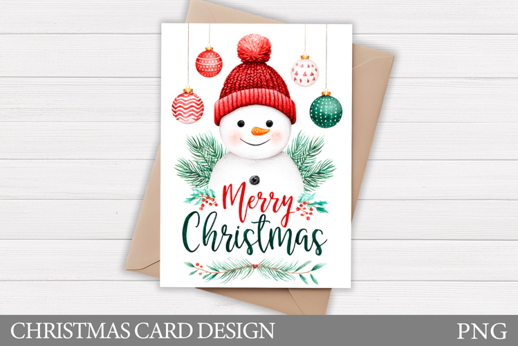 Cute Snowman Clipart Image 6