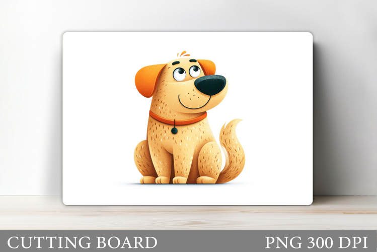Cute Dog Strawberry Cutting Board. Dog Cutting Board Design